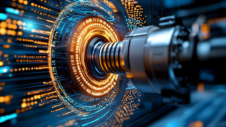 futuristic-technology-machine-with-glowing-digital-interface