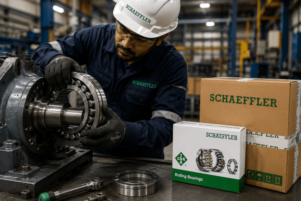 How to Identify a Trusted Schaeffler Bearings Supplier India for Long-Term Industrial Reliability