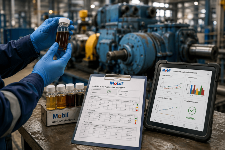 Mobil Lubricant Analysis and Oil Condition Monitoring How Industries Detect Equipment Problems Before Failure
