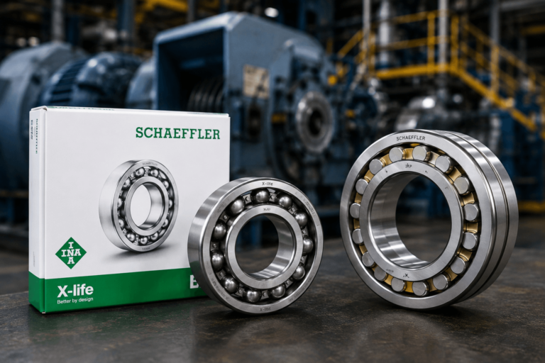 Schaeffler X-Life Bearings Explained How Higher Bearing Performance Can Improve Industrial Equipment Reliability