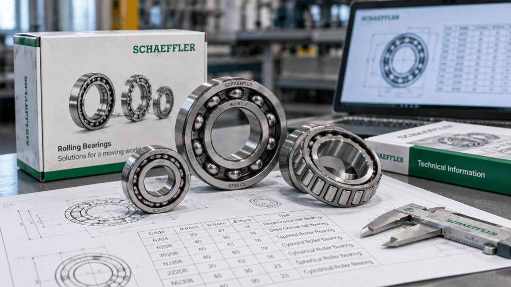 Schaeffler Bearing Codes Explained A Practical Guide to Understanding Bearing Numbers and Specifications