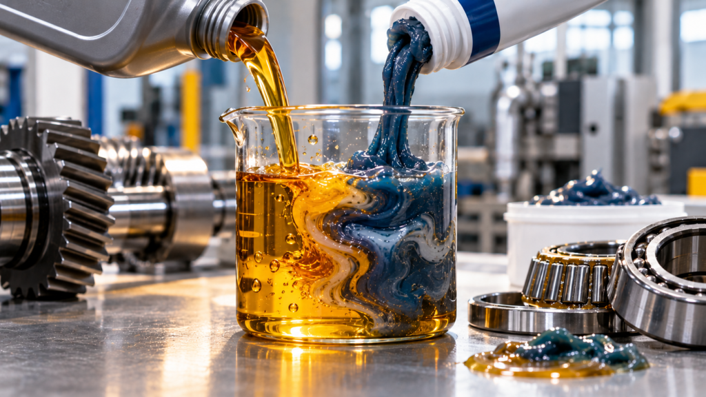 Lubricants mixing